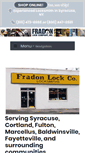 Mobile Screenshot of fradonlock.com